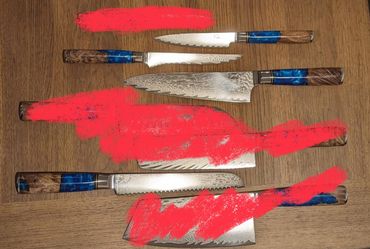 Kitchen Chef Knife Set