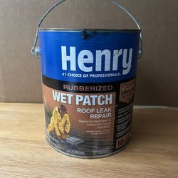 Henry’s Wet Patch Roof Leak Repair 