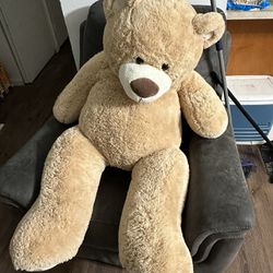 Big Plush Giant 4 Foot Teddy Bear Soft Huge Stuffed Animal