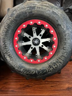 MSA Sand Paddle Wheel & Tire Setup – Full Set – UTV/RZR/Can-Am