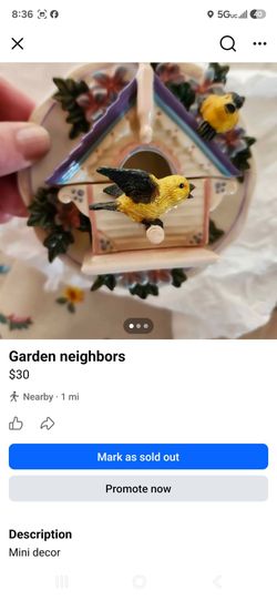 Garden Neighbors Mini Decor