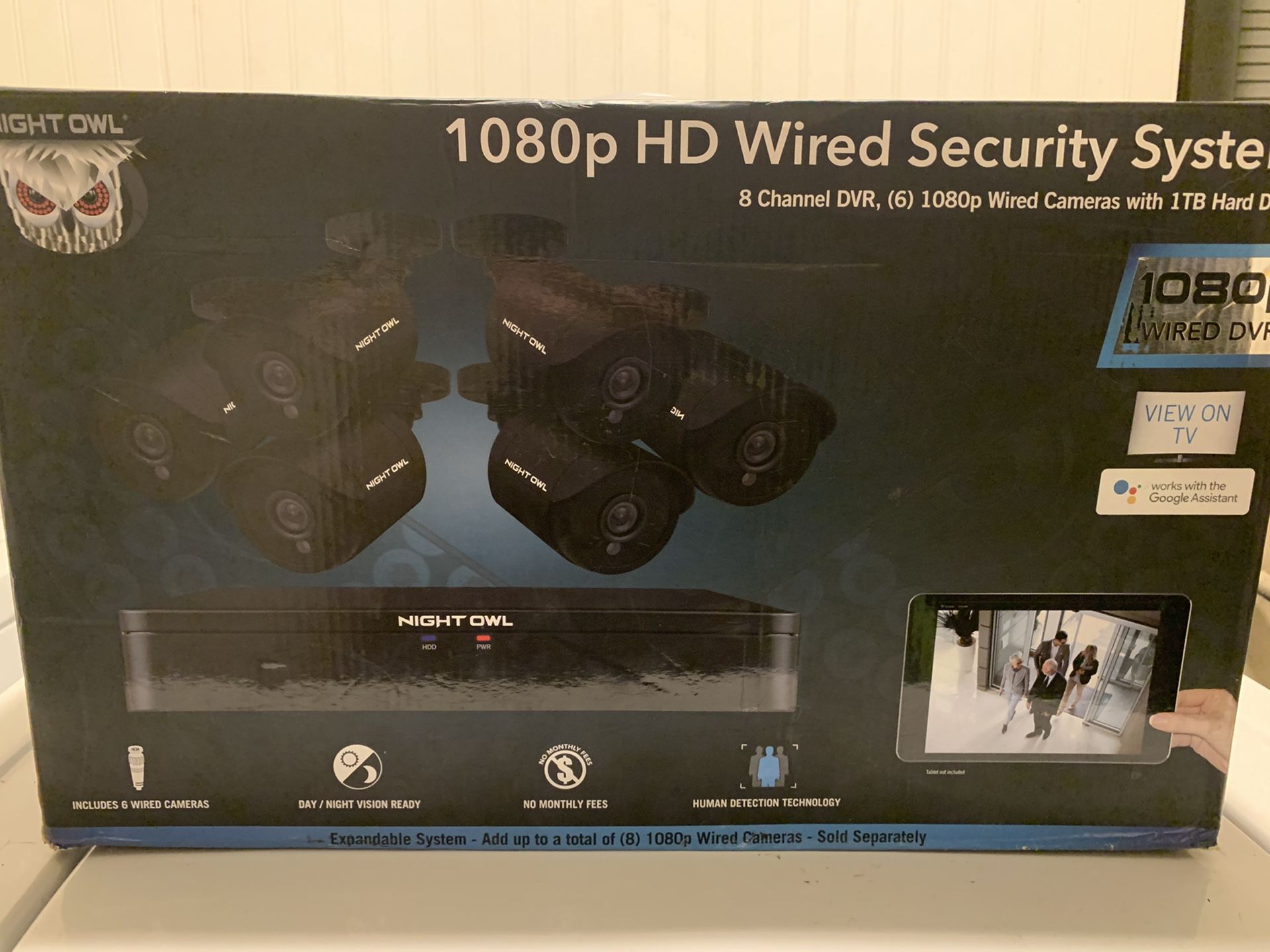 Night Owl 1080p Security System.