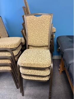 Banquet or Training center chairs and Table