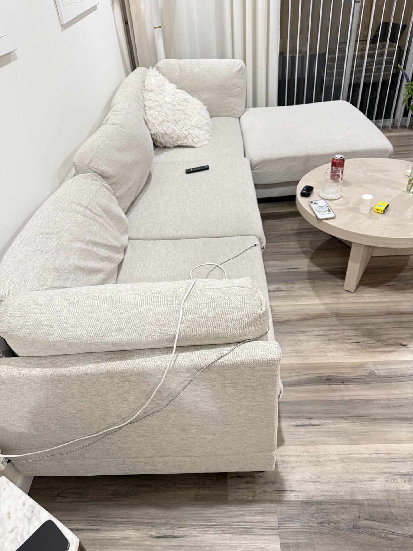 Sectional Couch Sofa Reversible