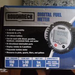 ROUGHNECK DIGITAL FUEL METER