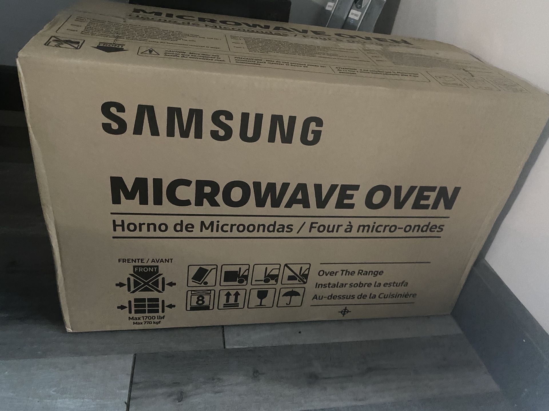 Over The Range Stainless Steel Microwaves