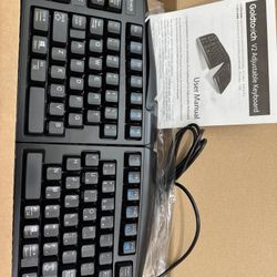Gold Touch Adjustable Keyboard - Brand New