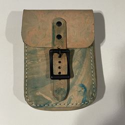 Handmade Leather Belt Bag