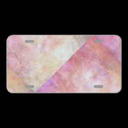 License Plate Novelty Car Front Background Texture Structure Tile