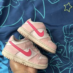 Toddler Nike Dunk Low  Pink 