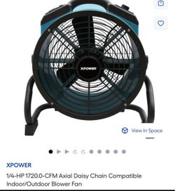 Indoor/outdoor fan