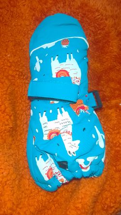 $8 Kid's ski mittens waterproof size 4/6