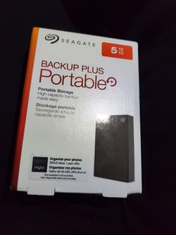 Seagate 5tb harddrive