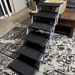 New 6 Tier Collapsing Pet Steps