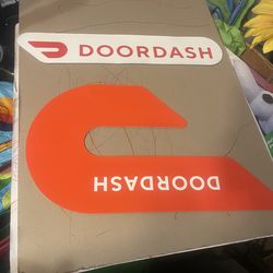 Door dash magnet