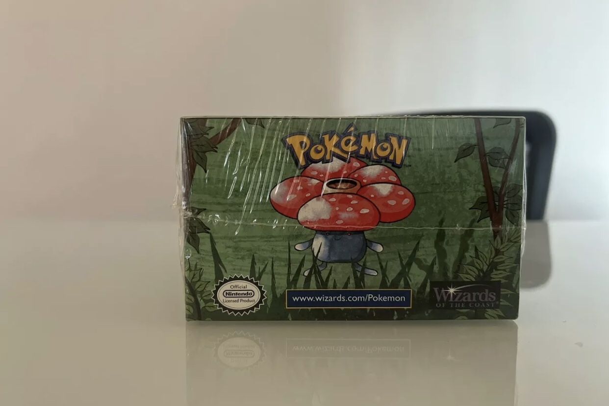 how much money is a pokemon booster box Pokemon Jungle Unlimited Sealed Booster Pack (Scyther Art) – Rotterdam  Comics main image 0