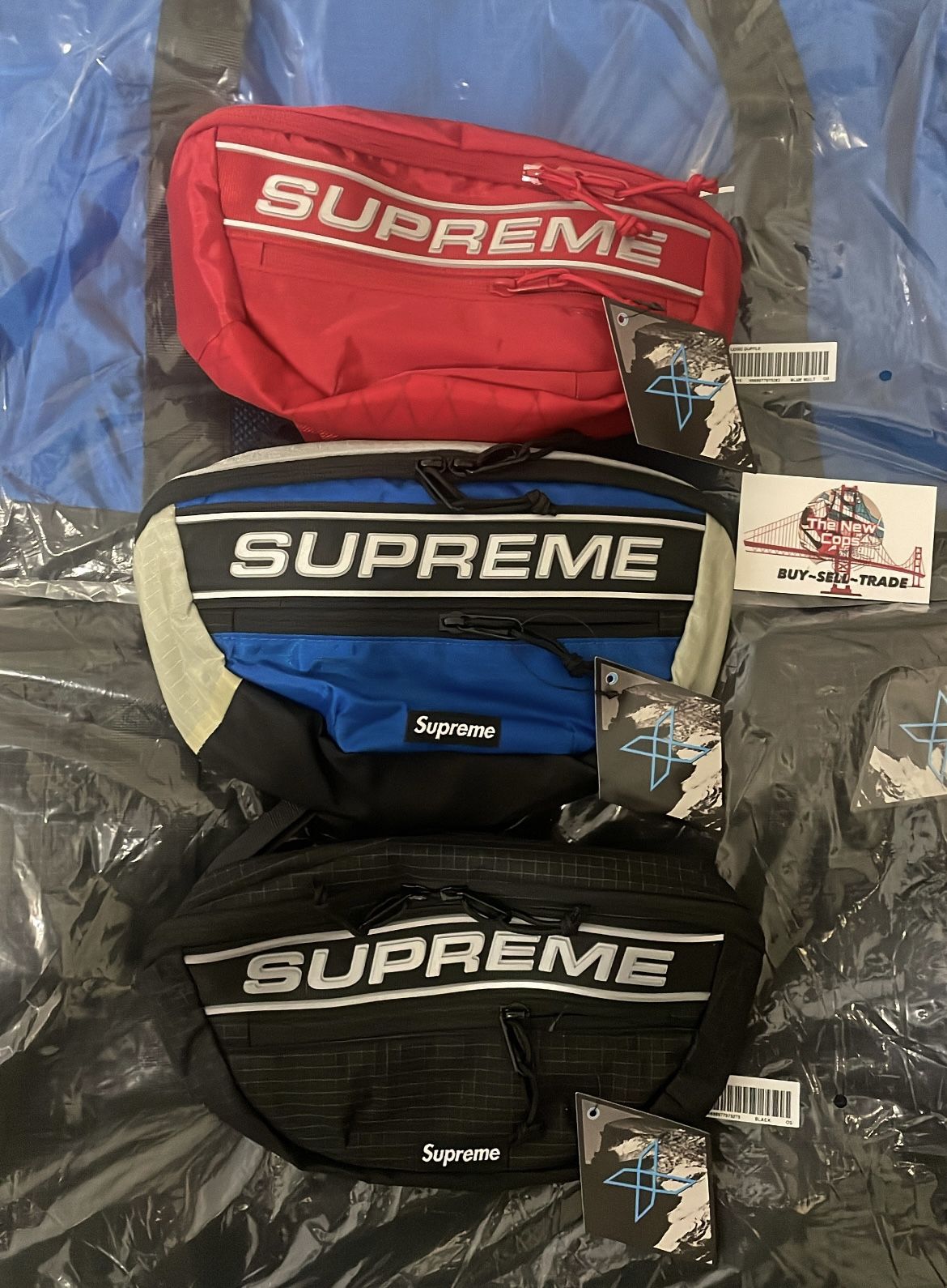 Supreme 3D Logo Waist Bag