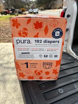 Pura Size 1 Diapers 192ct