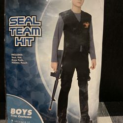 Military Halloween Costume Seal Team Child’s LG & Extra LG
