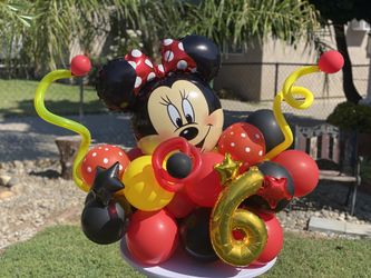 Minnie Mouse balloons Mickey Mouse