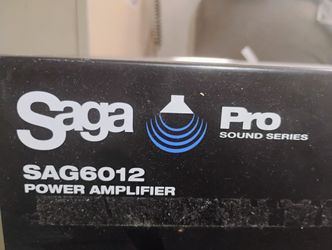 Saga 6012 Amplifier 