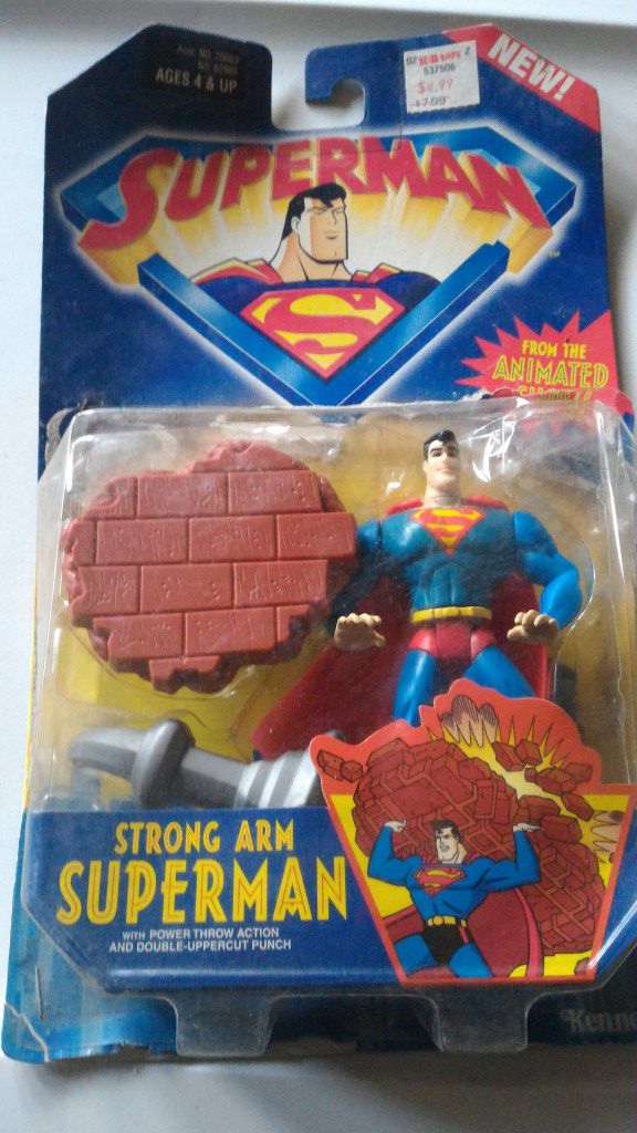 Superman the animated series action figures