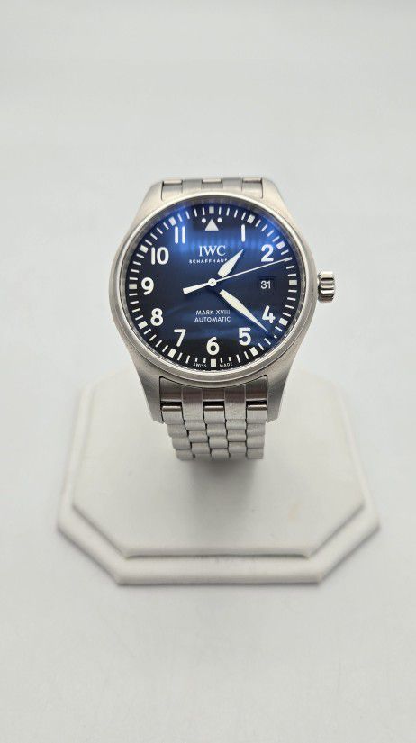 IWC Pilot's Watch Mark XVIII with Stainless Steel Bracelet