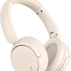Bluetooth Over-Ear Headphones with Active Noise Cancelling (ANC), 35h Playtime, Foldable Hi-Fi Stereo