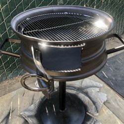 Semi Truck Wheel Barbecue Grill