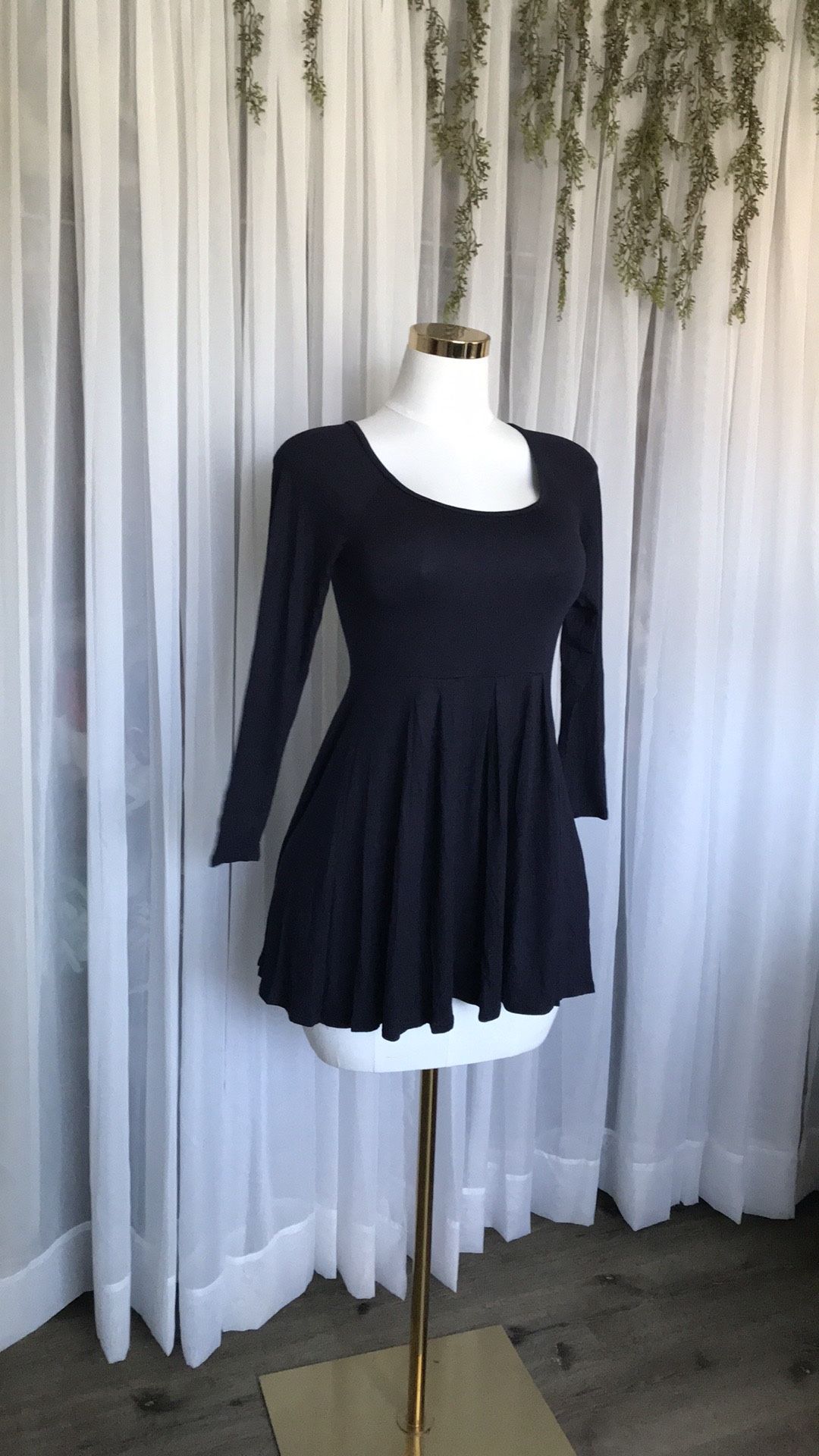 Long Sleeve Mini Dress Size S