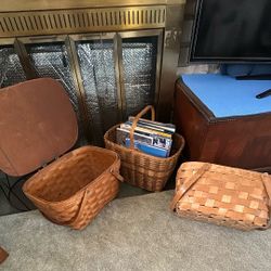 Set of 3 Picnic Baskets