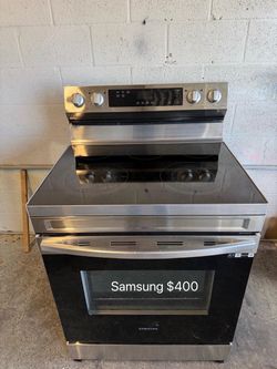 Samsung Stainless Steel Electric Range stove