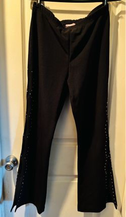 Dress Pants with Glitter Stones by Joey Beth Near New size M