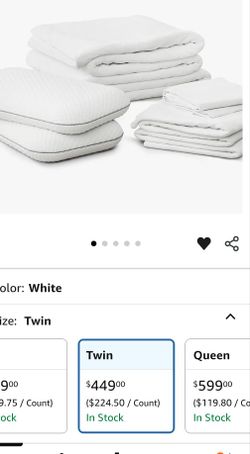 2 Sets Of Resident Serenity Sleep Bundle Twin