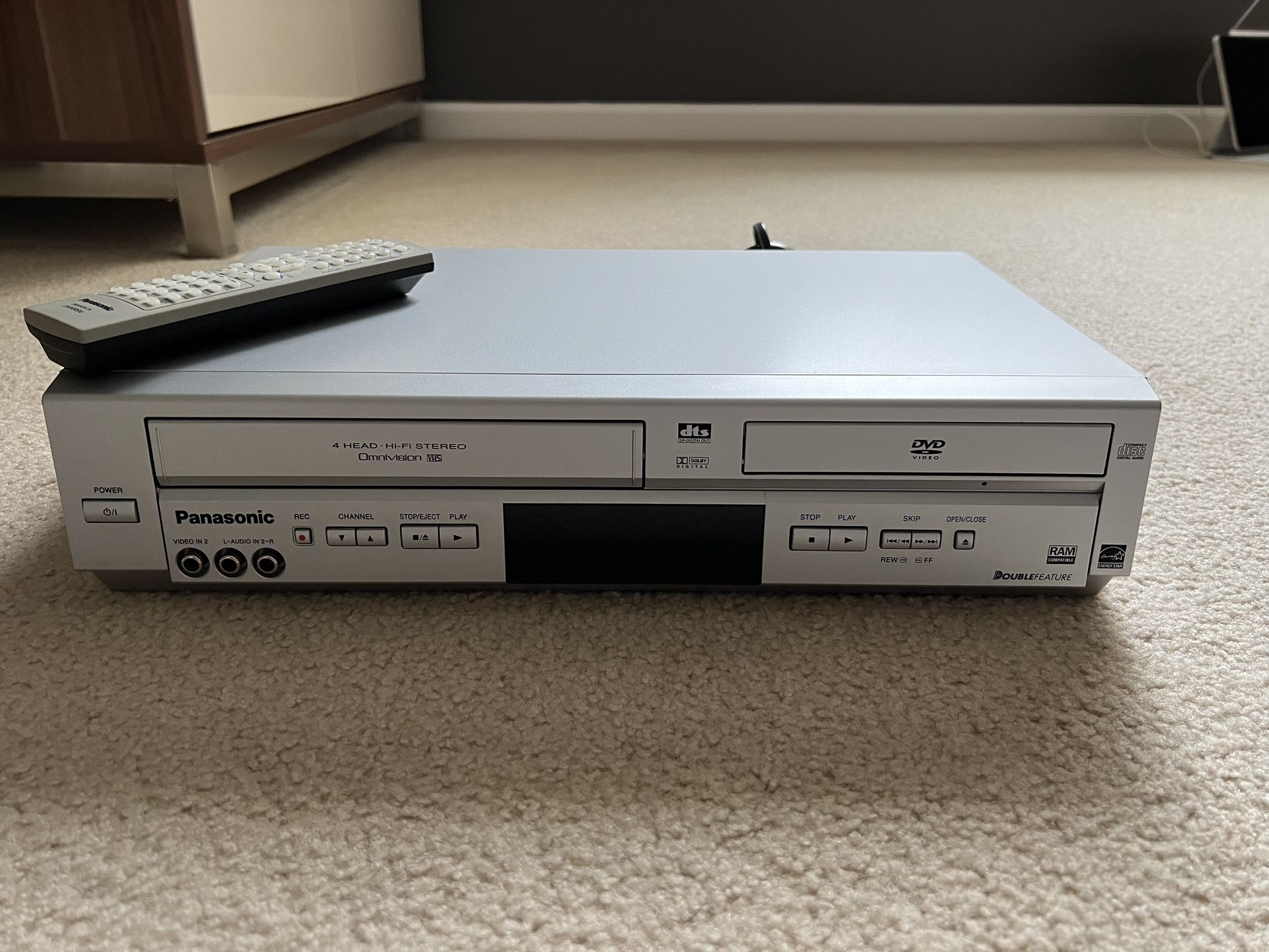 Panasonic VCR/DVD Player