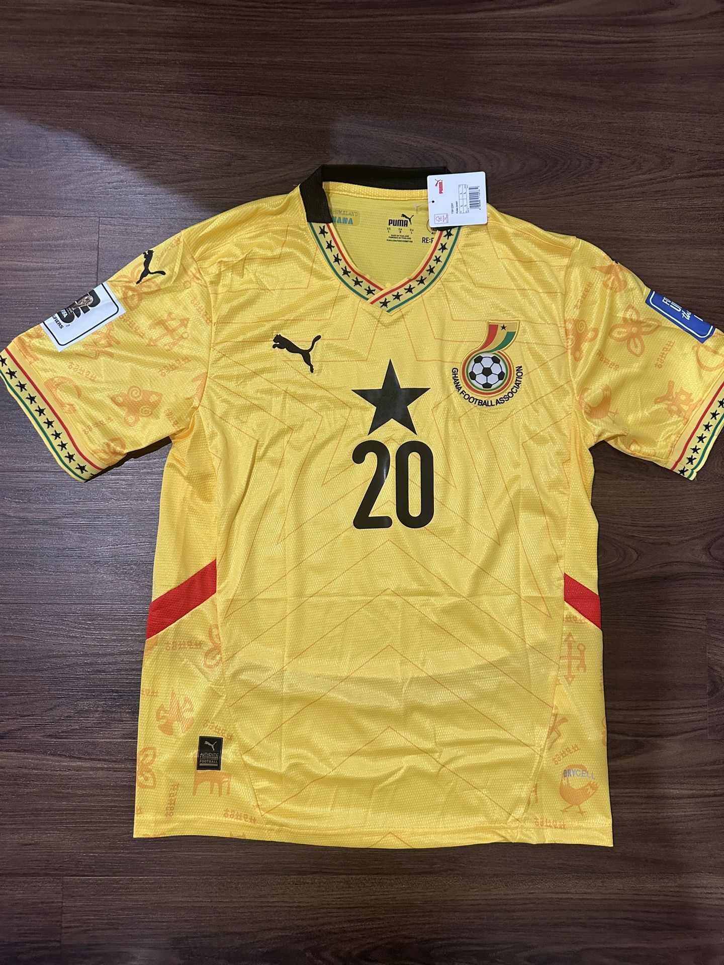 Ghana Black Stars National Team Mohammed Kudus Soccer Football Jersey