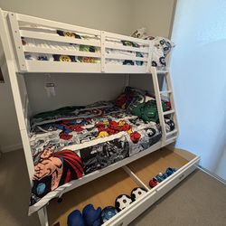 Bunk bed + New mattress