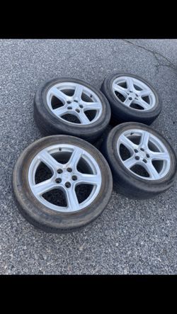 4 - 245/50r18 5x120 5x4.72 Stock Chevy Camaro S10 Bmw Wheels Rims Tires!!!!
