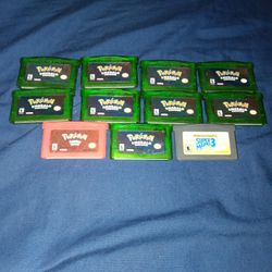 11 Nintendo GBA Games Bundle