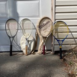 Wilson & Dunlop Tennis Rackets