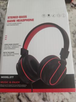 Stereo-Bass Gaming Headphone Model 377