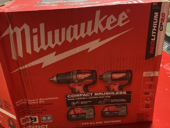 Milwaukee Drill/Driver/impact Kit Brushless