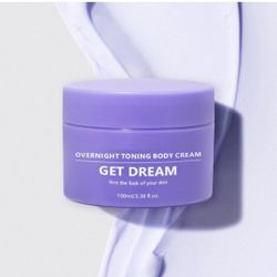 GET DREAMY Overnight Toning Whip, Anti-Wrinkle Skin Tightening Gel, Body Firming Whip