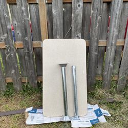 Free Travel Trailer Booth Table And Posts