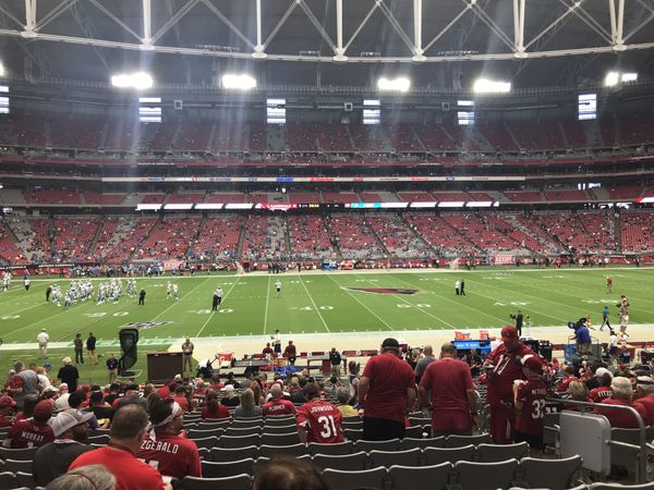 Panthers vs Cardinals tickets - 2 tixs - home side for Sale in Phoenix, AZ - OfferUp
