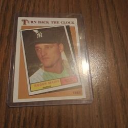 Roger Maris Card