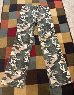 Dickies Women Camo Green Pants Size 7