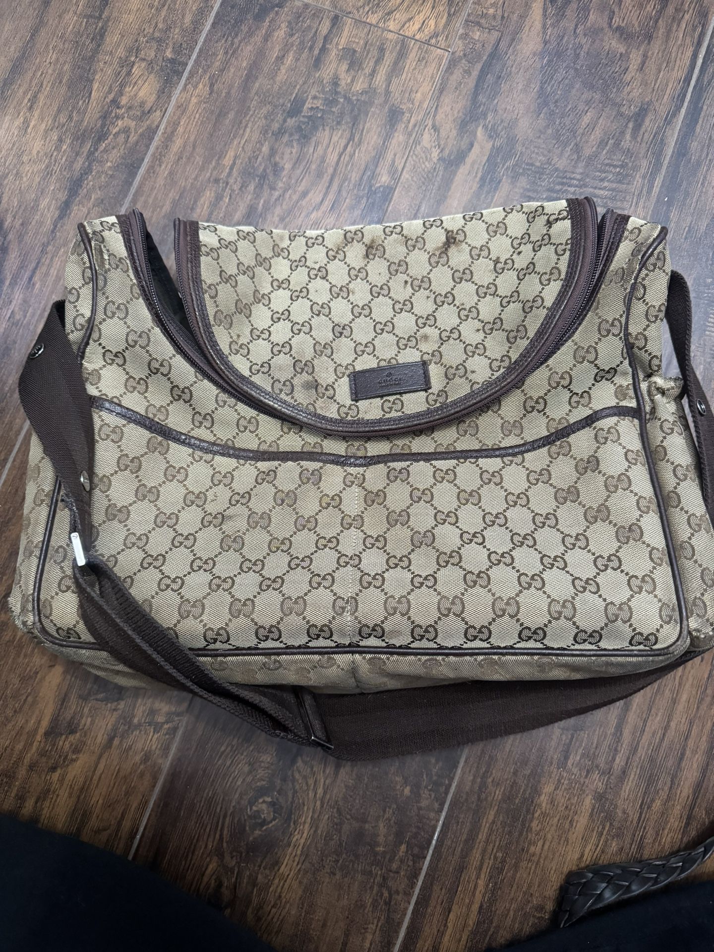 Gucci Pelham  Diaper Bag and Matching purse 