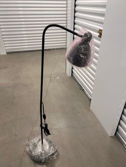 Black Gooseneck Floor Lamp