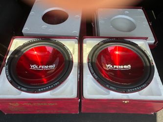 Völfenhag 1000W Dual Voice Coil Subwoofers (Pair)